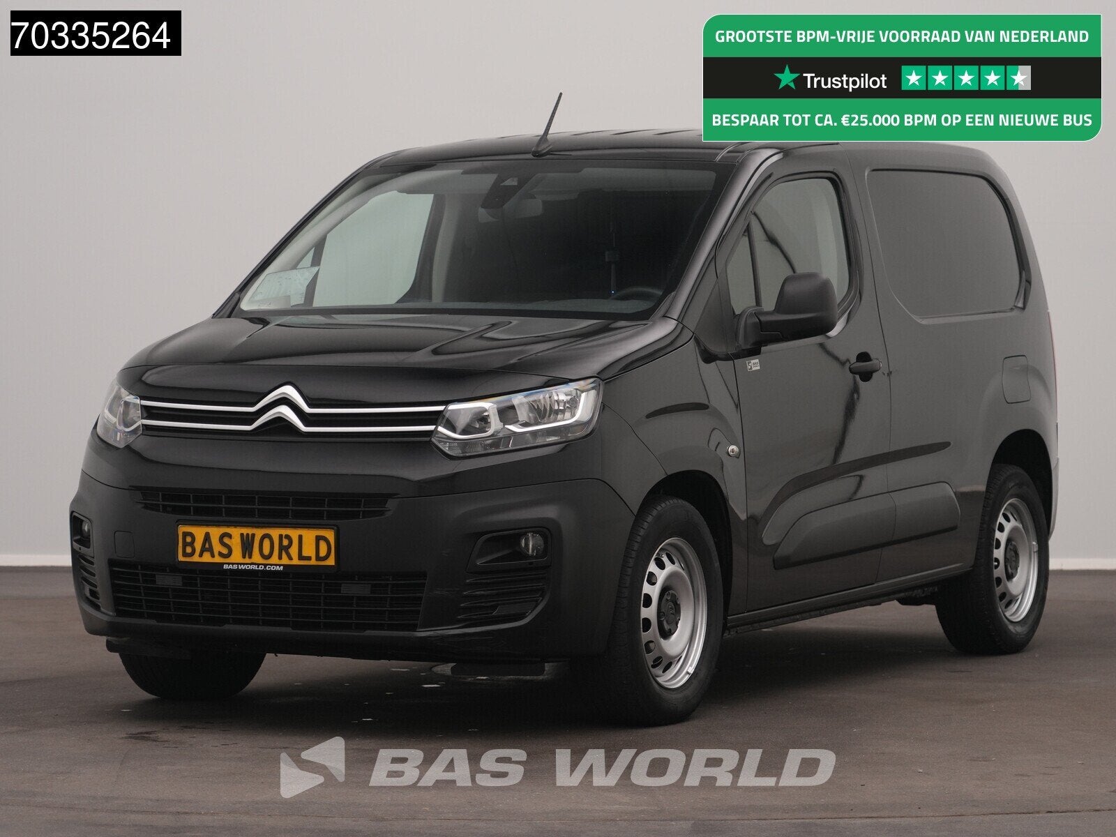 Citroën Berlingo 130pk Benzine Automaat L1H1 Airco Cruise P, Auto's, Automaat, Stof, Gebruikt, 1199 cc
