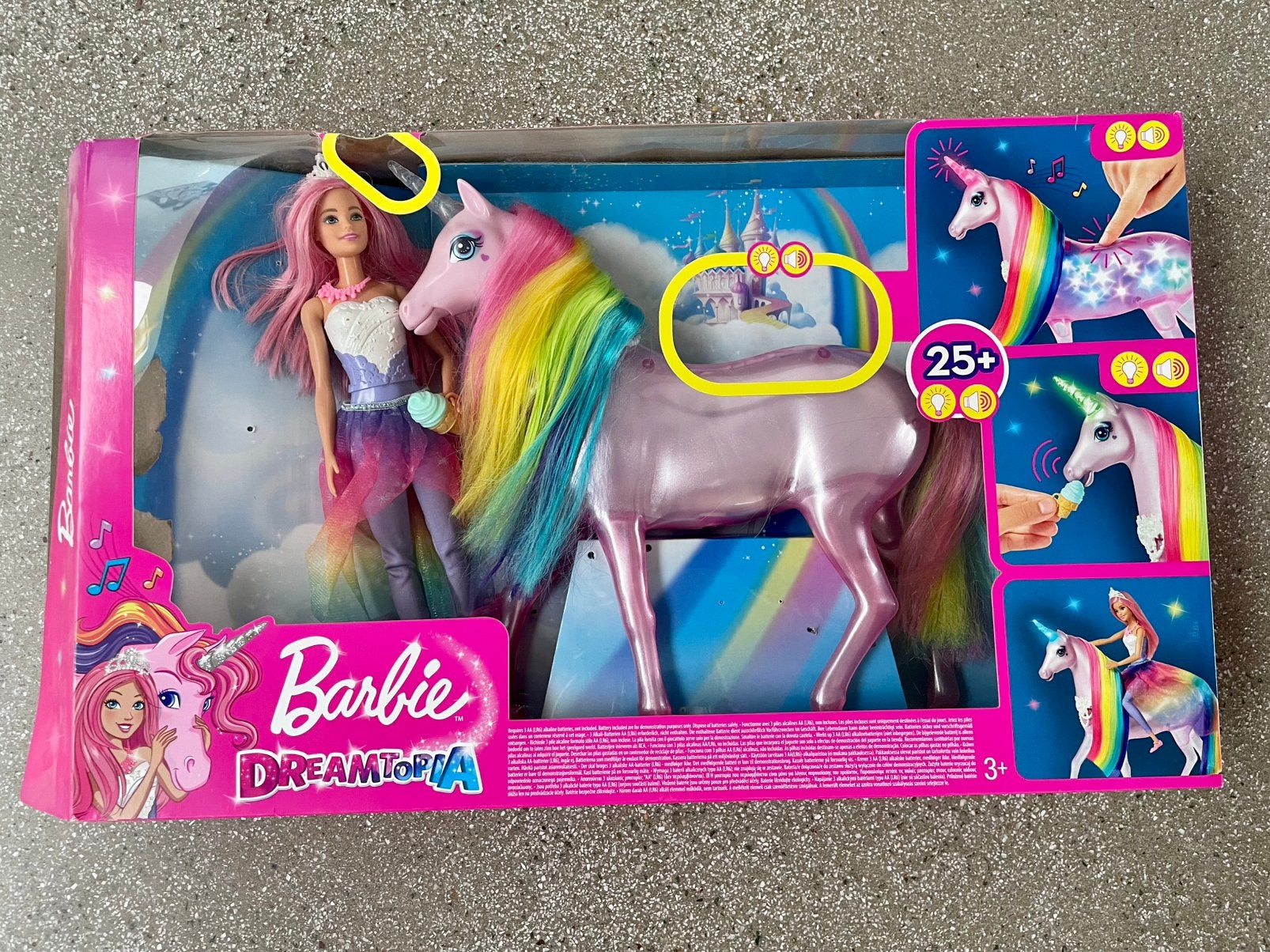 Barbie Dreamtopia, Ophalen, Zo goed als nieuw, Barbie