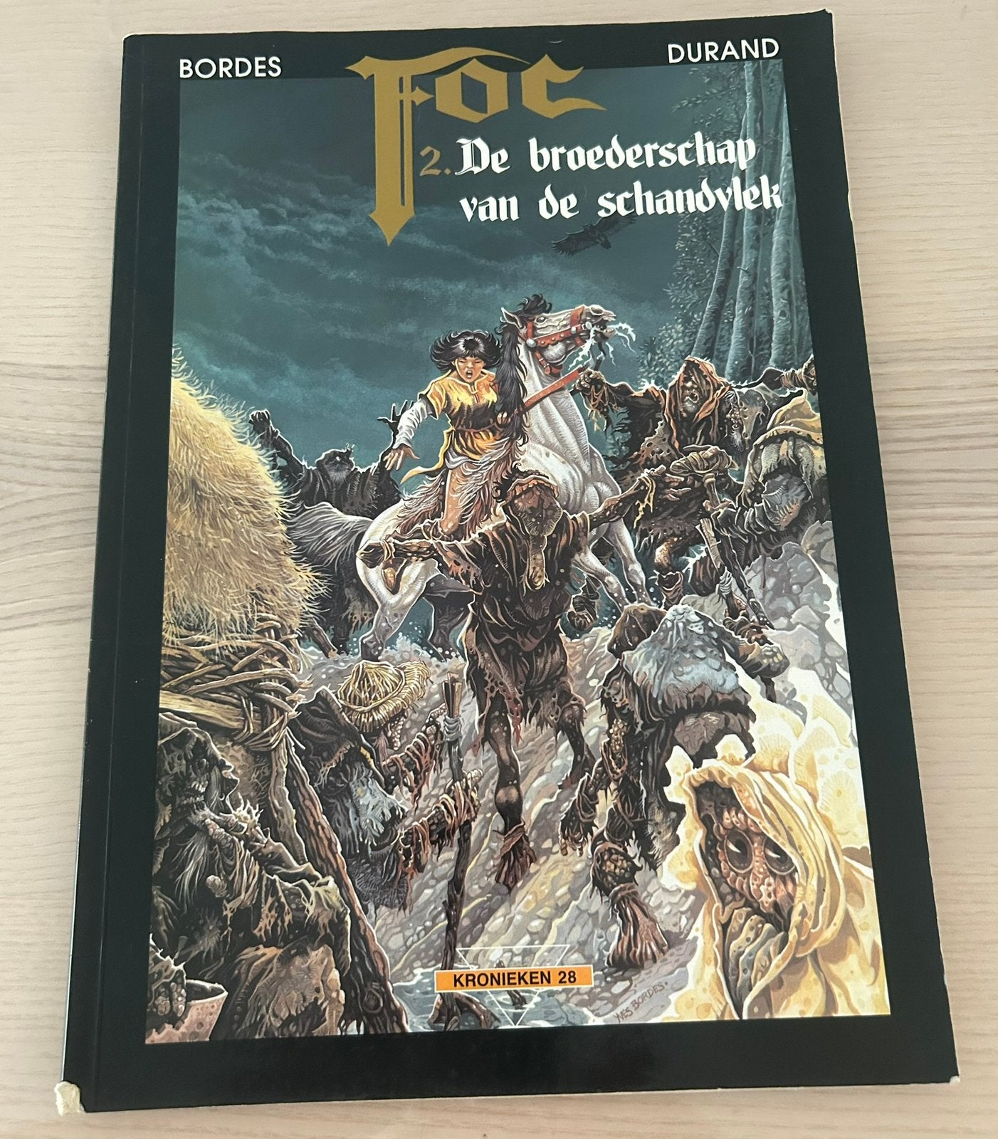 Strip FOC: De broederschap van de schandvlek, Livres, BD, Enlèvement ou Envoi