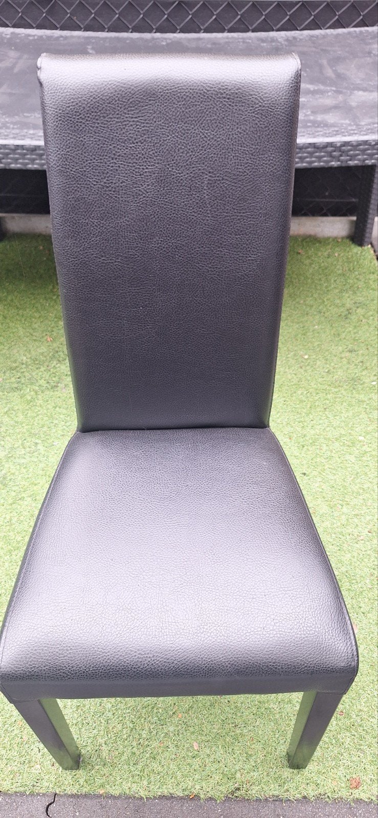 lederen eetkamer stoel, Ophalen
