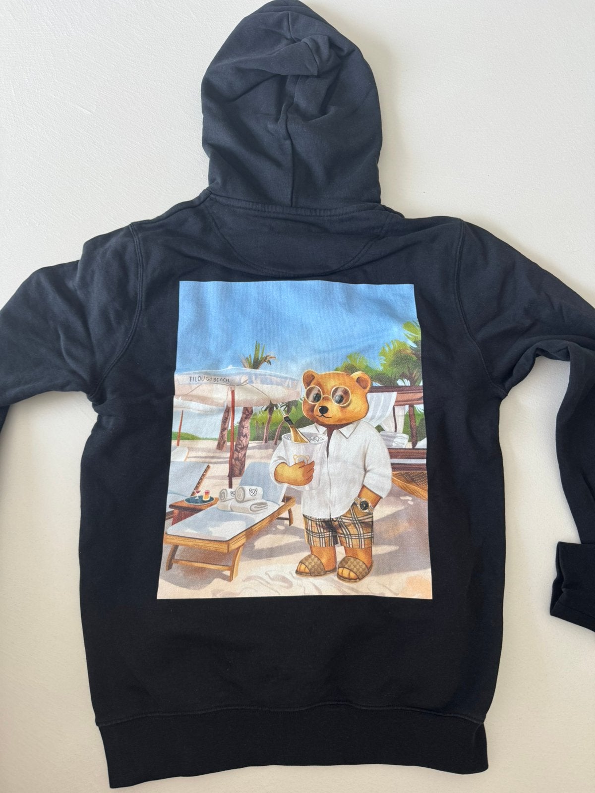 Baron Filou zwarte hoodie, Enlèvement ou Envoi, Neuf, Taille 36 (S), Noir