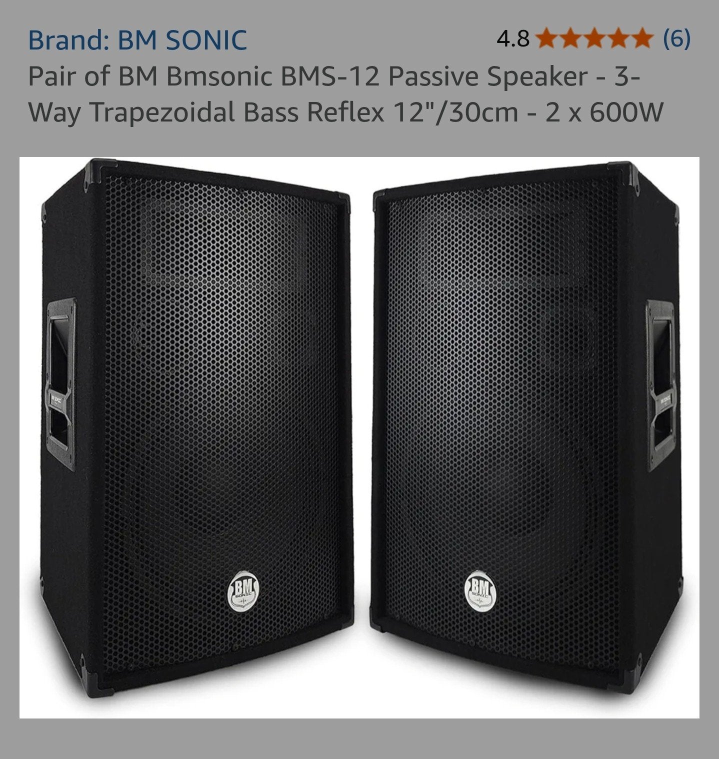 2 boxen 600watt per stuk  + versterker 2x 500w, Muziek en Instrumenten, Ophalen, Zo goed als nieuw