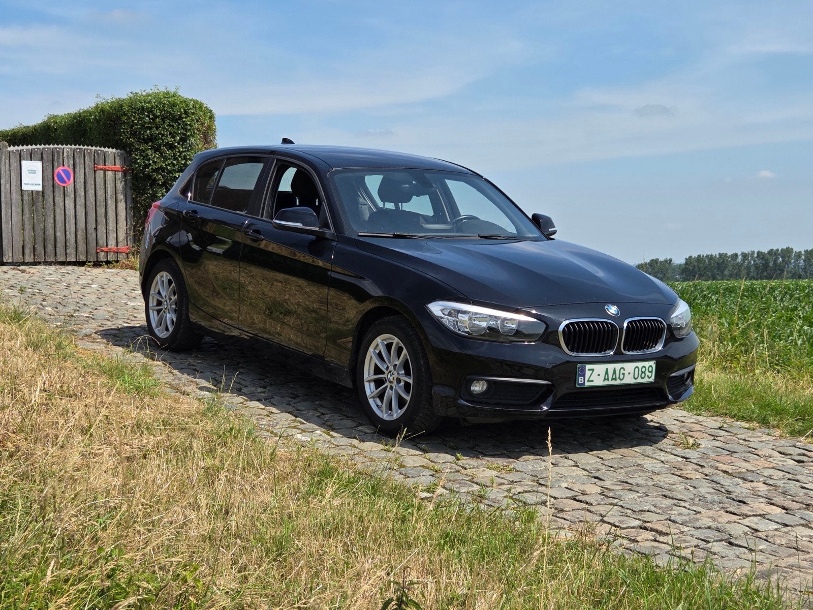 BMW 116i / navi /airco/zetelverwarming, Zwart, Bedrijf, 5 deurs, Onderhoudsboekje