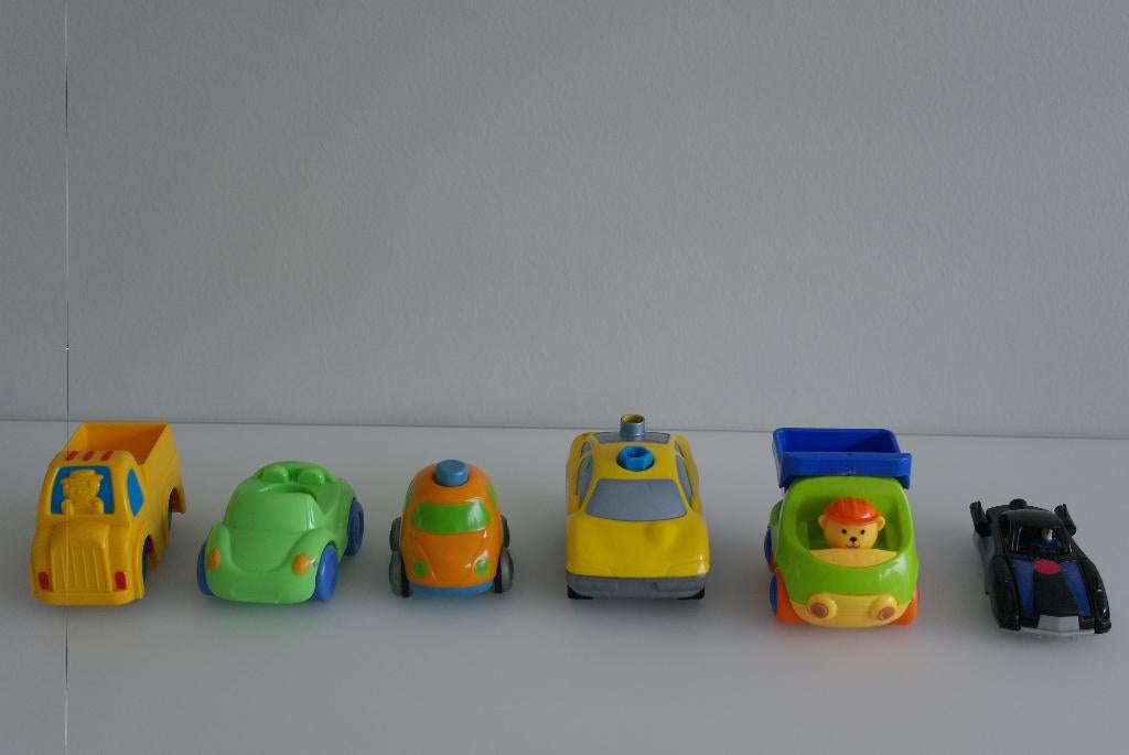 4 sets de voitures, Enfants & Bébés, Jouets | Véhicules en jouets, Enlèvement ou Envoi, Utilisé