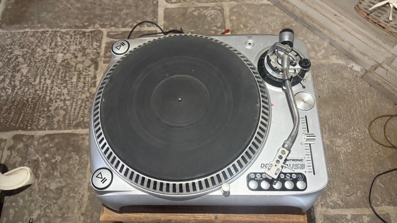 Omnitronic dd-4750, TV, Hi-fi & Vidéo, Autres marques, Tourne-disque, Enlèvement, Utilisé