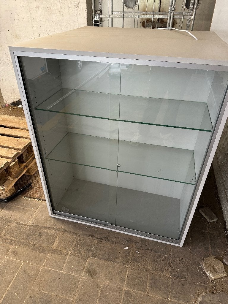 vitrine, Huis en Inrichting, Ophalen, Gebruikt, Met deur(en)