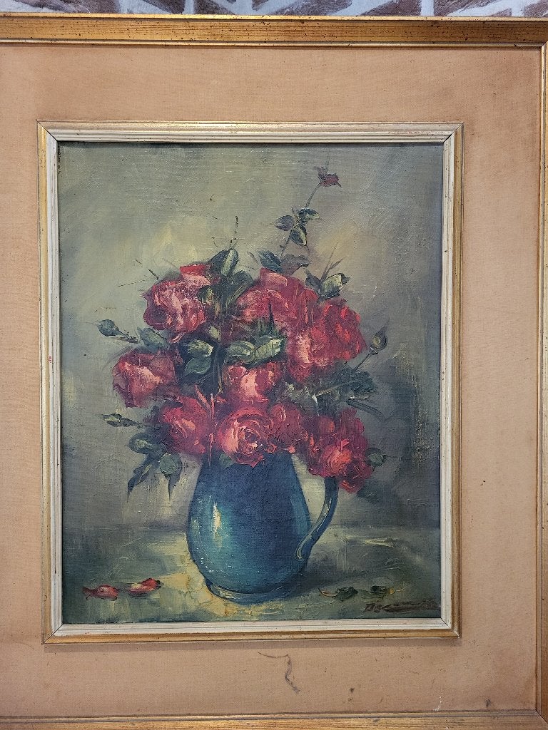 Schilderij van Jos De Caluwé, Antiquités & Art, Art | Peinture | Classique, Enlèvement