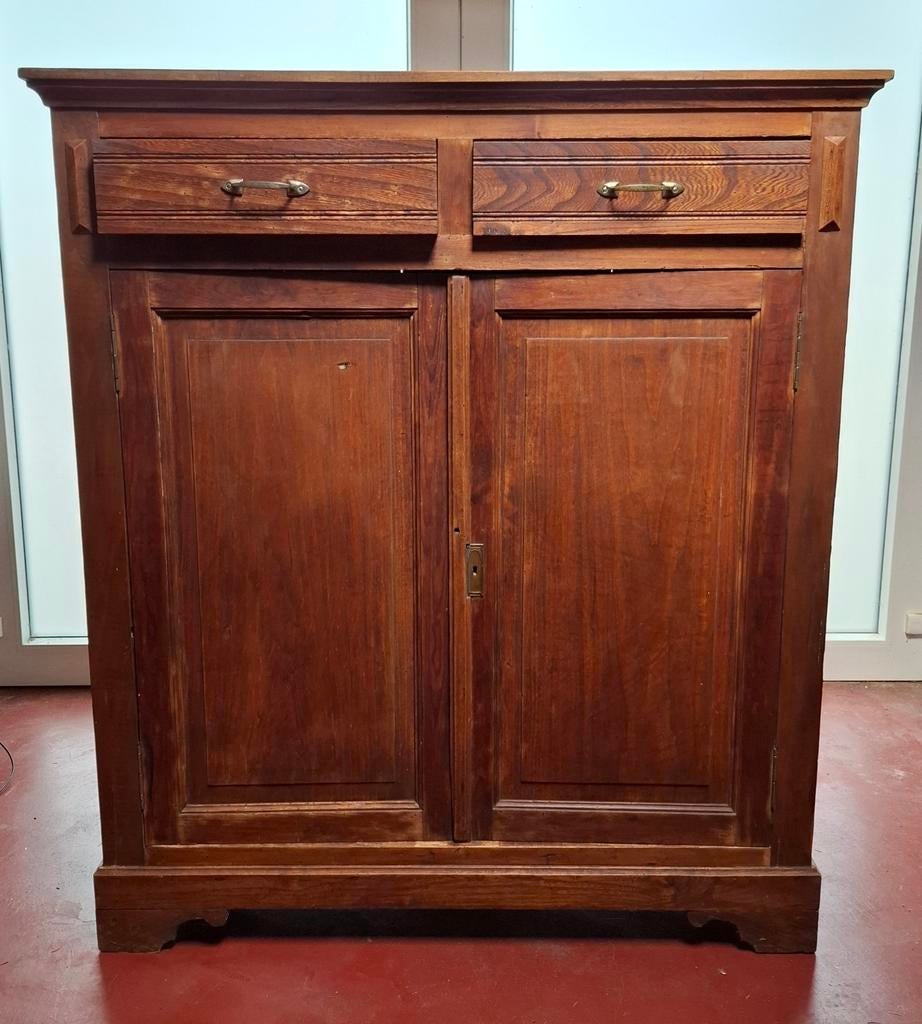 Antieke houten kast, Antiek en Kunst, Antiek | Meubels | Kasten, Ophalen