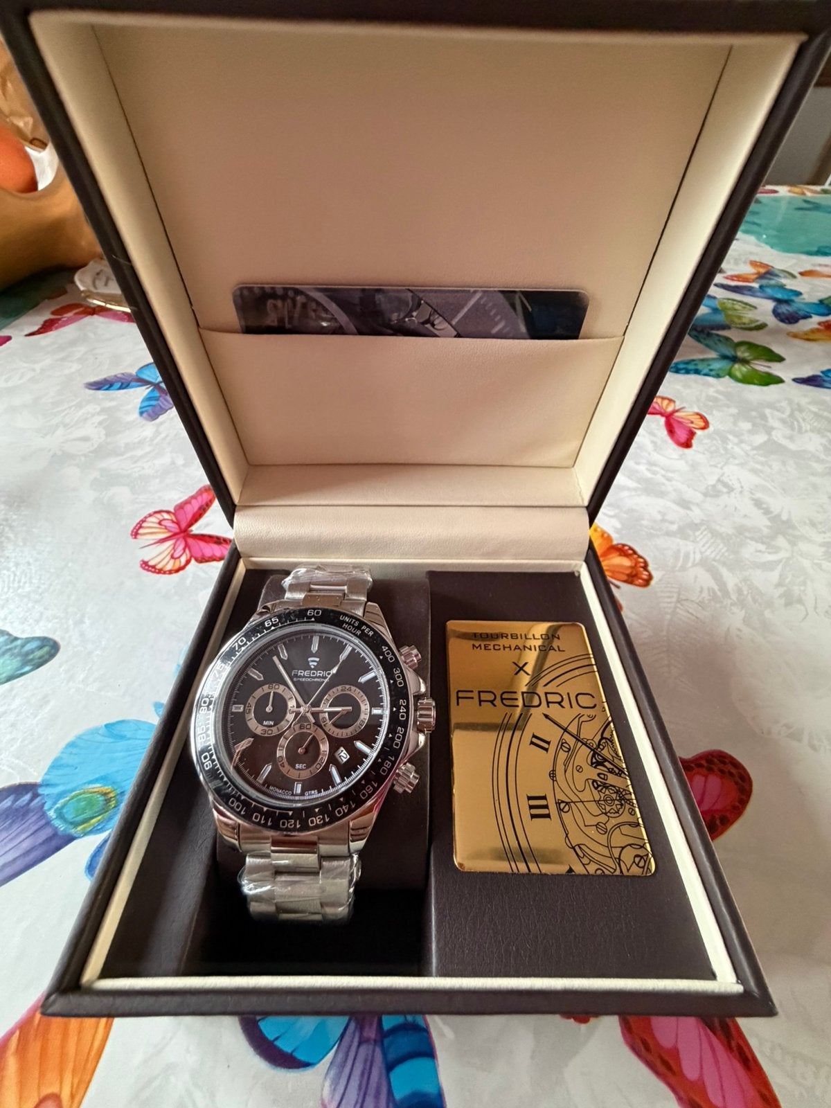 Montre pour homme deluxe - Neuve, Overige merken, Staal, Polshorloge, Nieuw