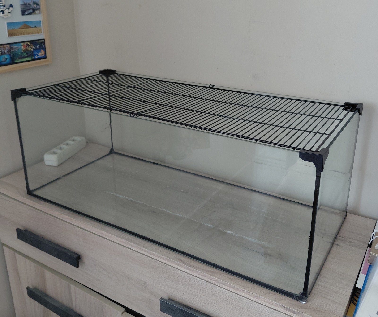 Aquarium, Enlèvement, Utilisé, Aquarium vide