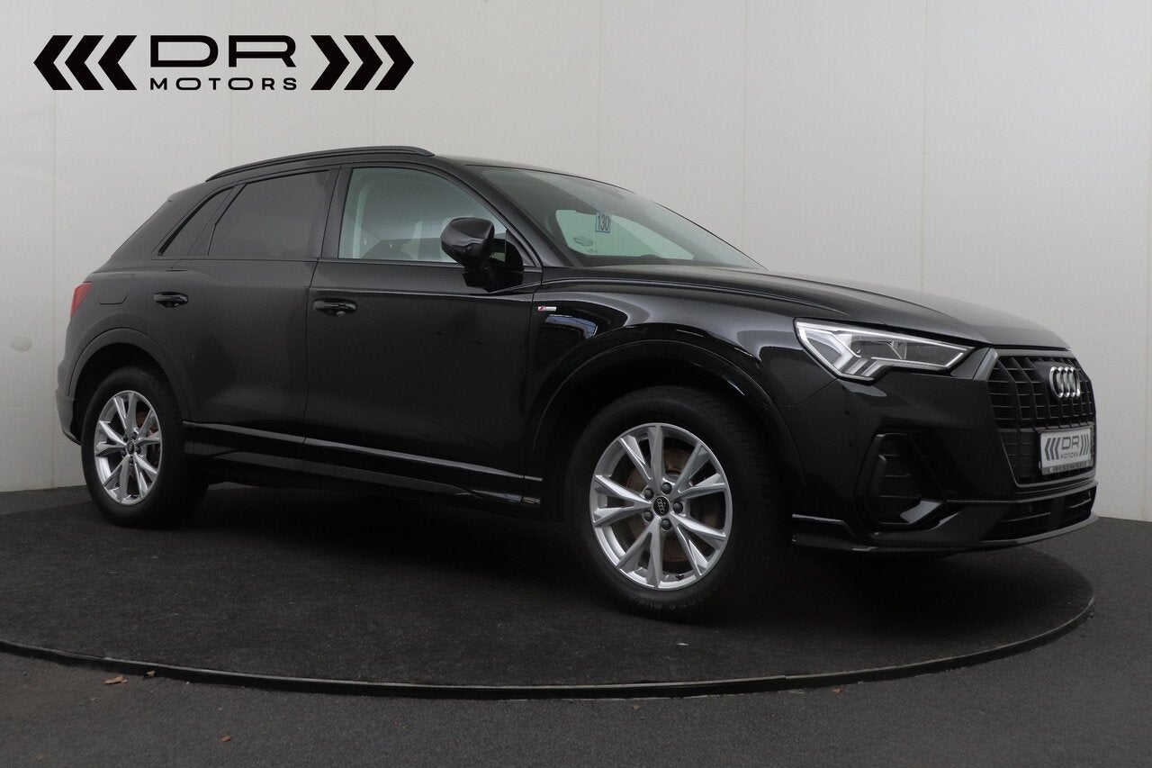 Audi Q3 4S TFSI PLUG IN HYBRIDE - APPLE CARPLAY ANDROID - S, 245 pk, 0 min, 0 kg, Zwart