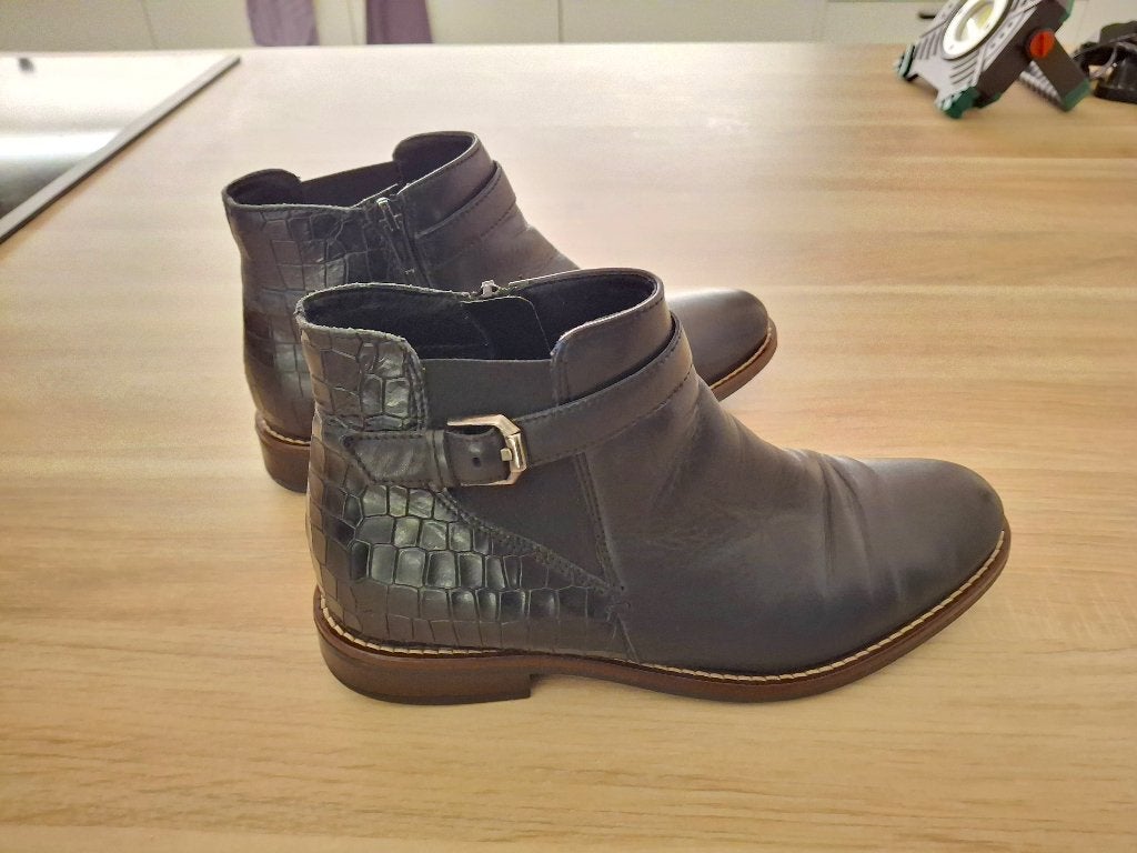 Enkellaarsjes / goede staat / maat 37, Vêtements | Femmes, Chaussures, Enlèvement, Porté