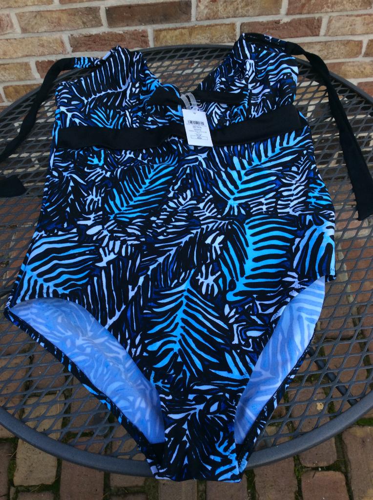NIEUW BADPAK "POUR MOI", Kleding | Dames, Badmode en Zwemkleding, Blauw, Nieuw, Badpak, Ophalen of Verzenden