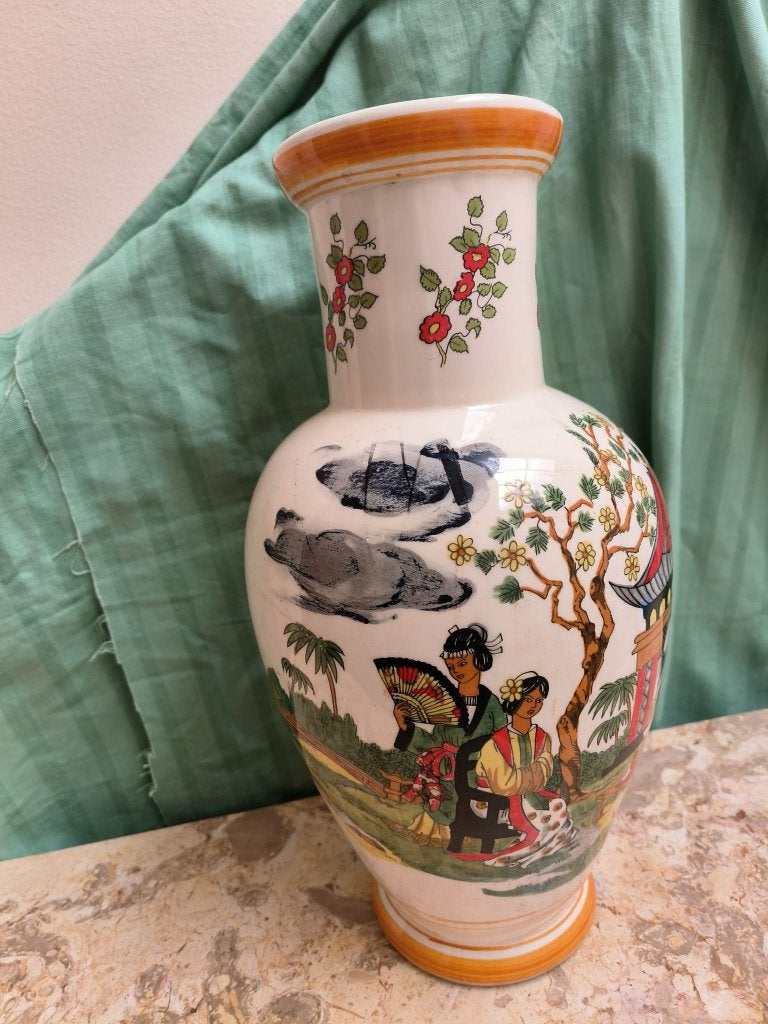 Chineze vaas 35 cm hoog, Ophalen
