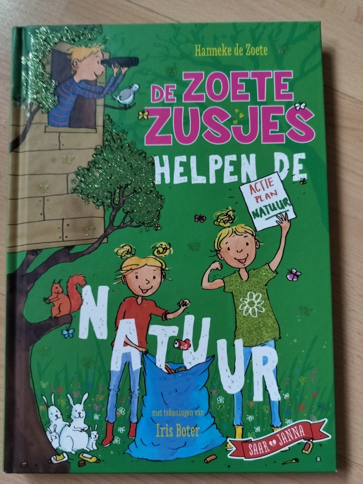 De zoete zusjes helpen de natuur, Boeken, Ophalen