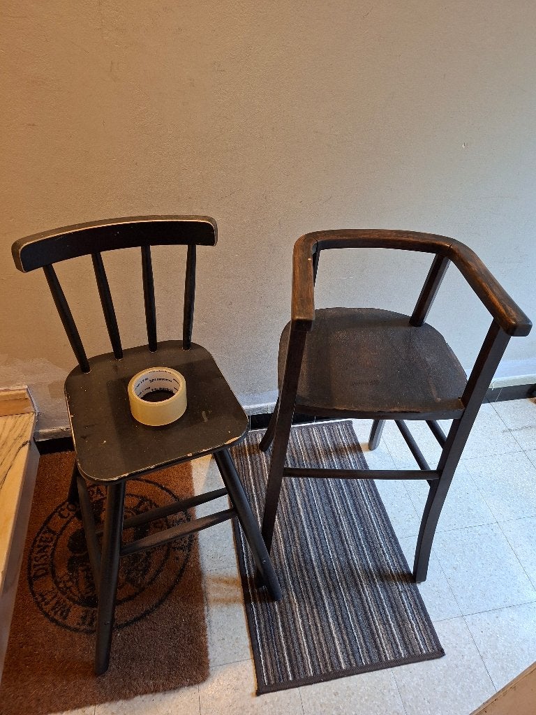 Stoelen, Ophalen, Hout