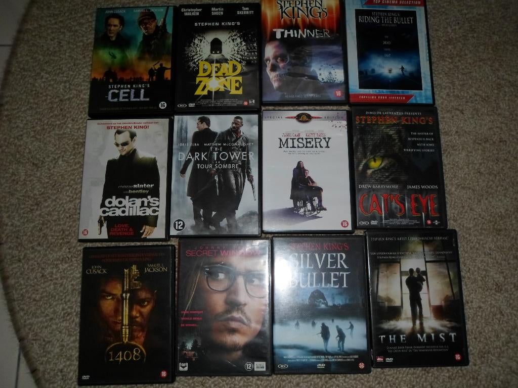DVD'S Stephen King, Enlèvement, Comme neuf