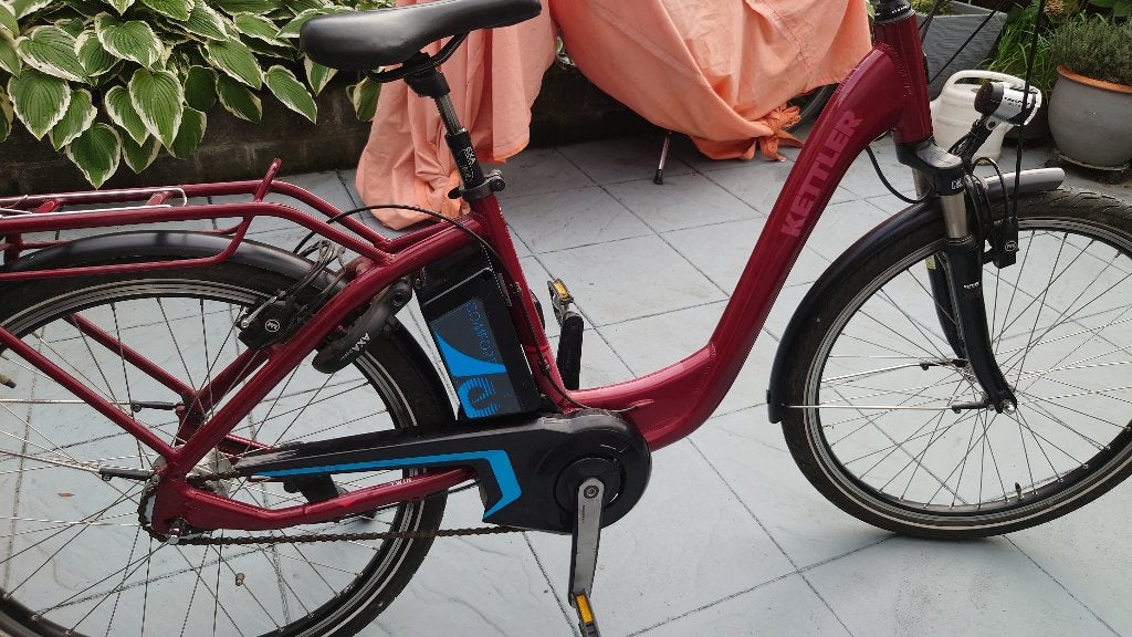 Elektrische fiets middenmotor, Zo goed als nieuw, Minder dan 47 cm, 50 km per accu of meer, Ophalen
