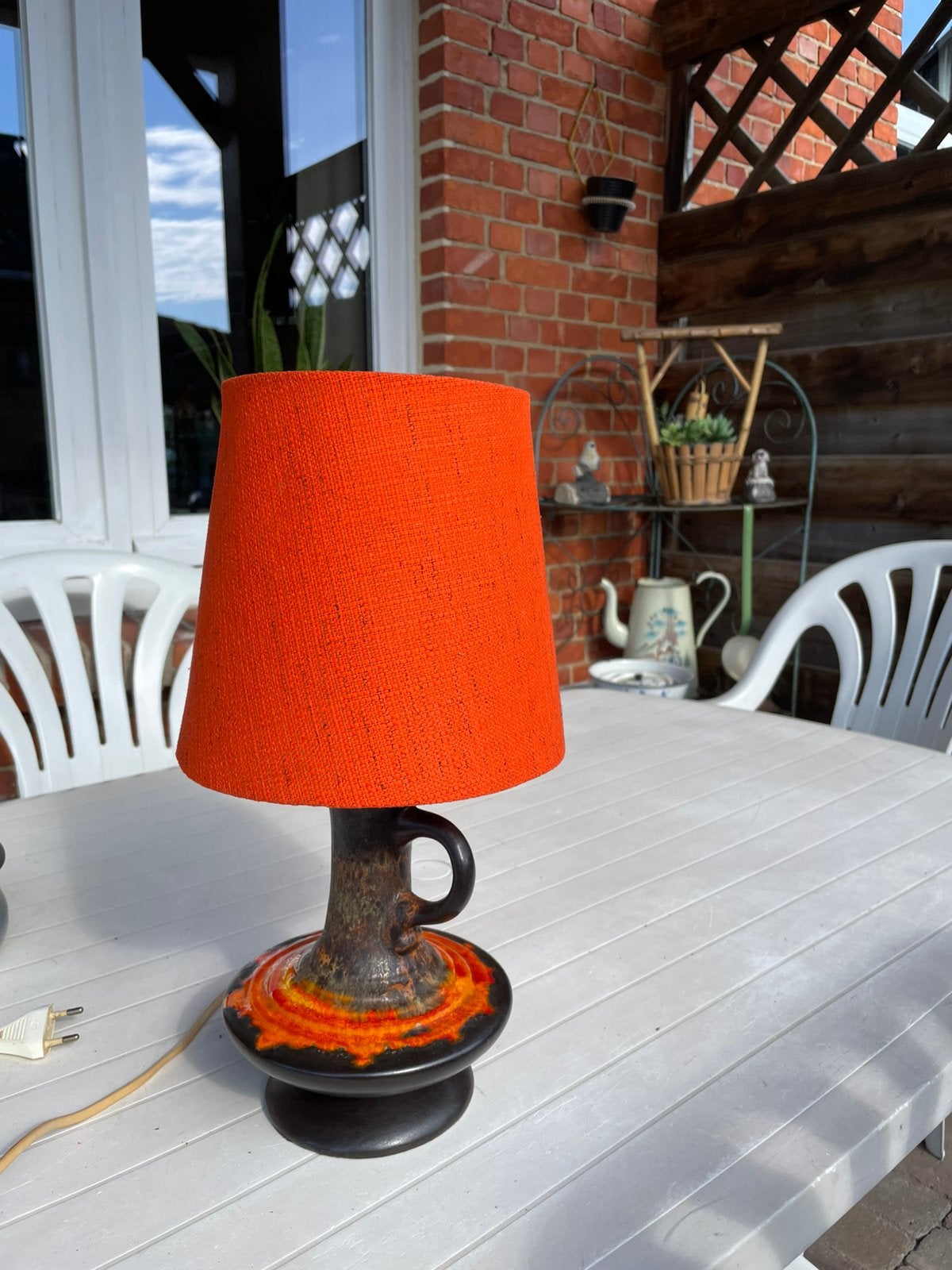 Jaren 70 lamp, Antiek en Kunst, Ophalen