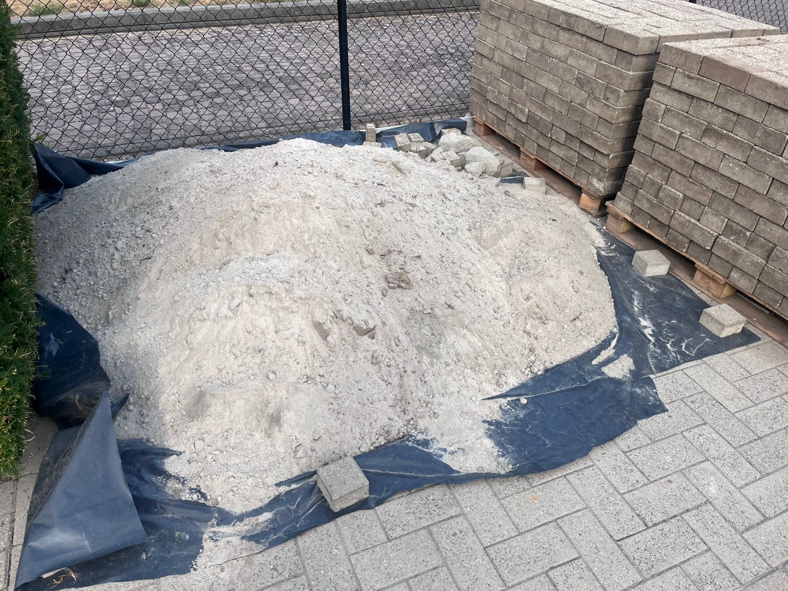 Wit zand, Tuin en Terras, Zand, Ophalen, Gebruikt