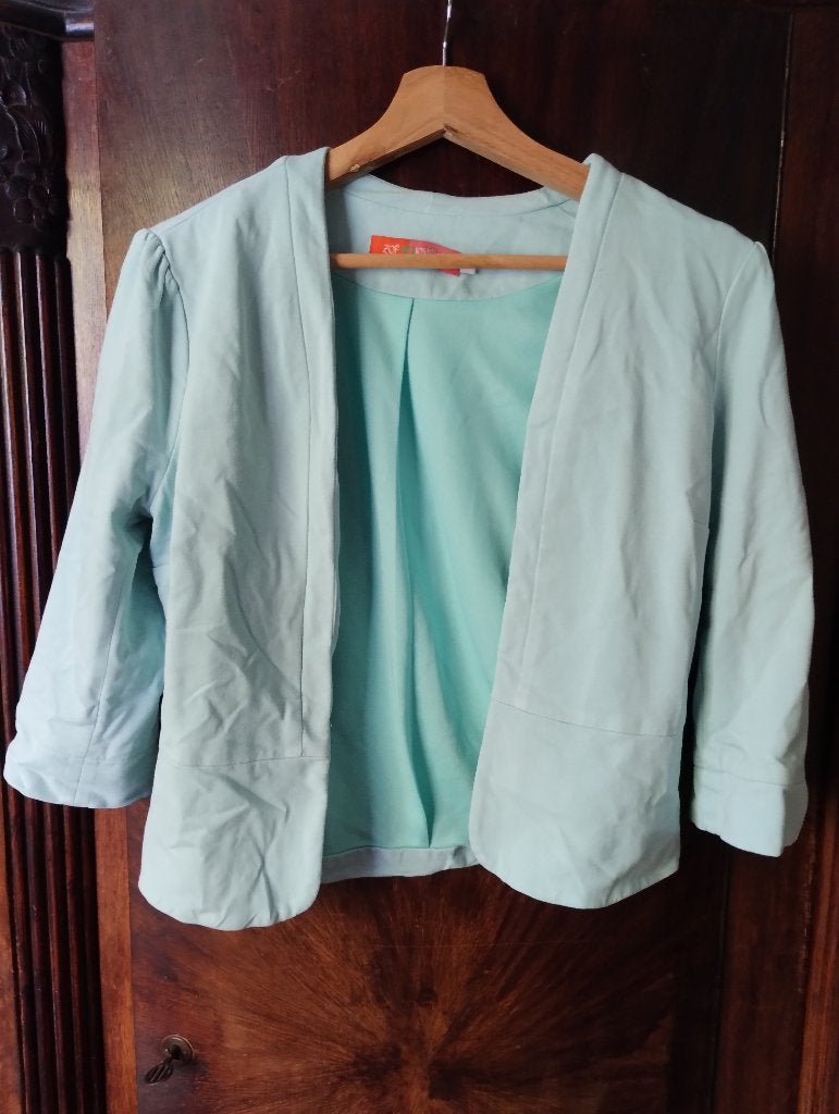 Gilet bleu, Vêtements | Femmes, Vestes & Costumes, Comme neuf, Manteau, Taille 38/40 (M), Bleu, Enlèvement ou Envoi