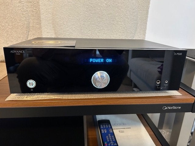 Advance Paris XP500 pre amp, Ophalen of Verzenden, Gebruikt, Stereo, Overige merken