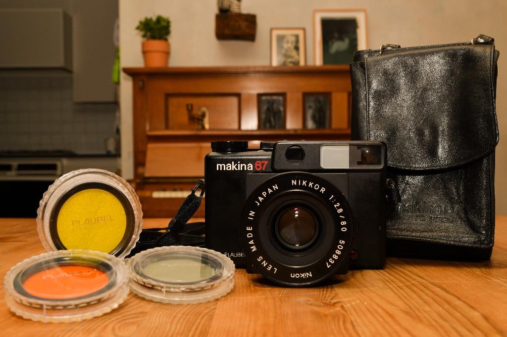 Plaubel Makina 67, Enlèvement ou Envoi, Comme neuf, Compact, Autres Marques