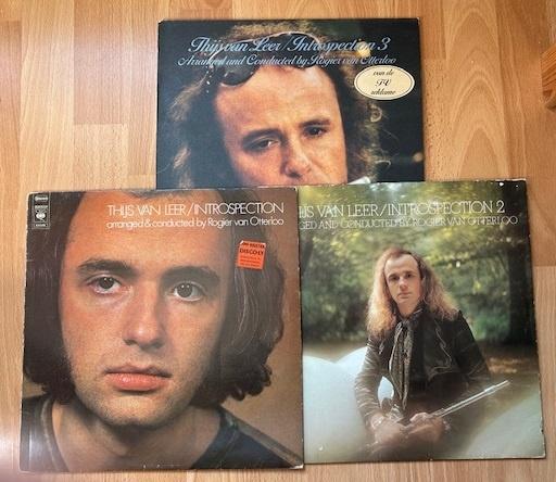 3 LPs THIJS VAN LEER -INTROSPECTION 1, 2 et 3 CLASSIC IN POP, 12 pouces, Enlèvement ou Envoi, Comme neuf, 1970 - 1979