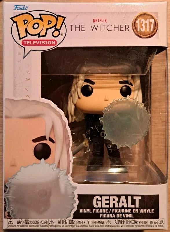 Funko Pop The Witcher Geralt #1317, Ophalen of Verzenden, Zo goed als nieuw