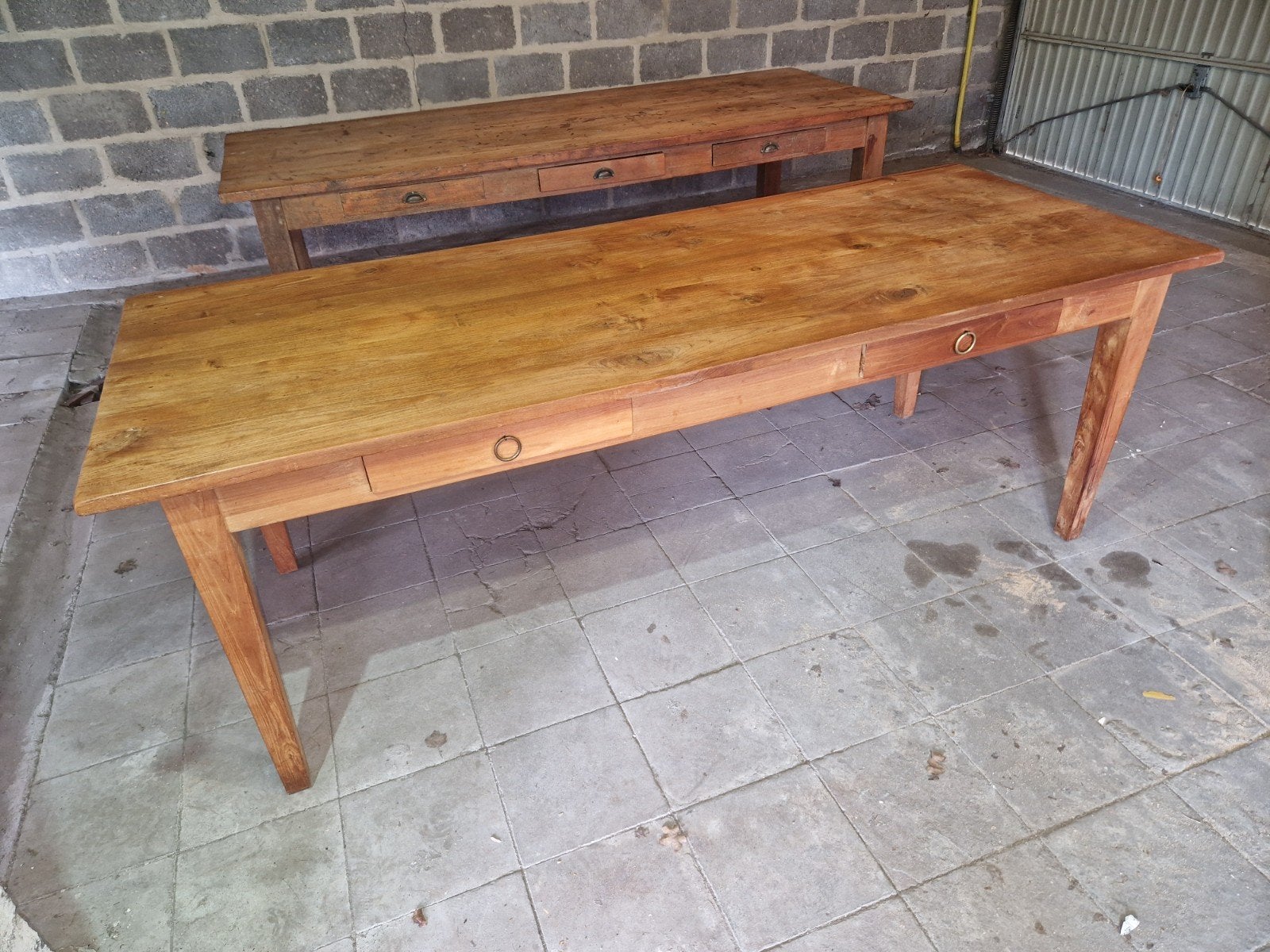 Table du fermier, Maison & Meubles, Tables | Tables à manger, Chêne, Enlèvement