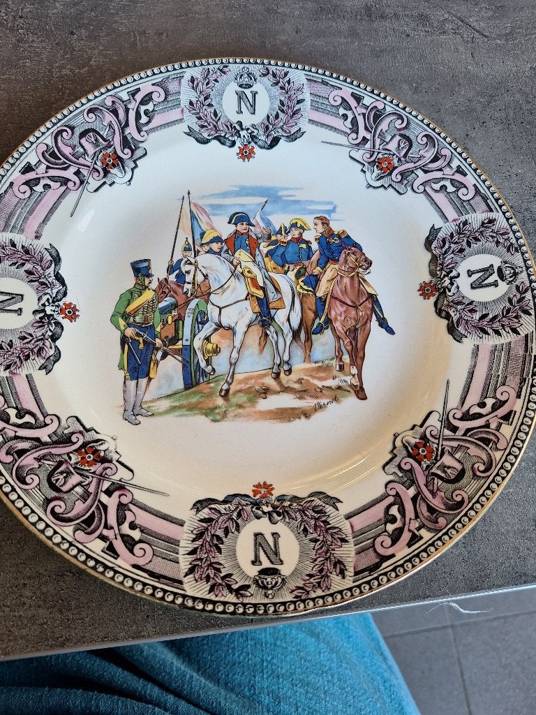 Borden Napoleon, Antiek en Kunst, Antiek | Keramiek en Aardewerk, Ophalen