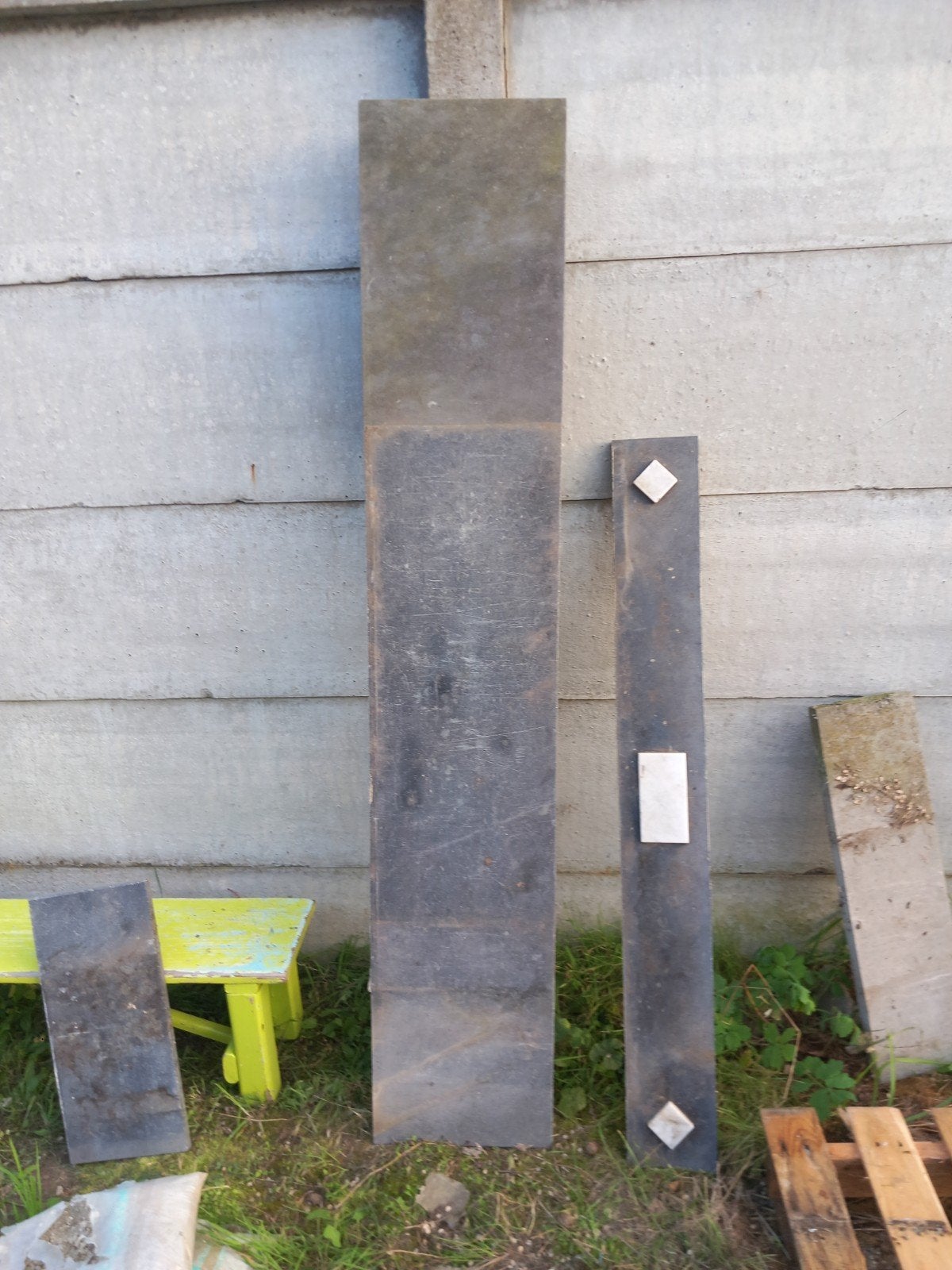Reststukken natuursteen - 20mm dik, Ophalen, Gebruikt, Overige materialen, Overige typen