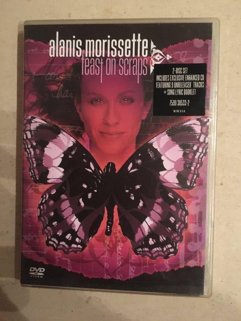 DVD + CD set Alanis Morrisette Feast on Scraps, Cd's en Dvd's, Ophalen of Verzenden