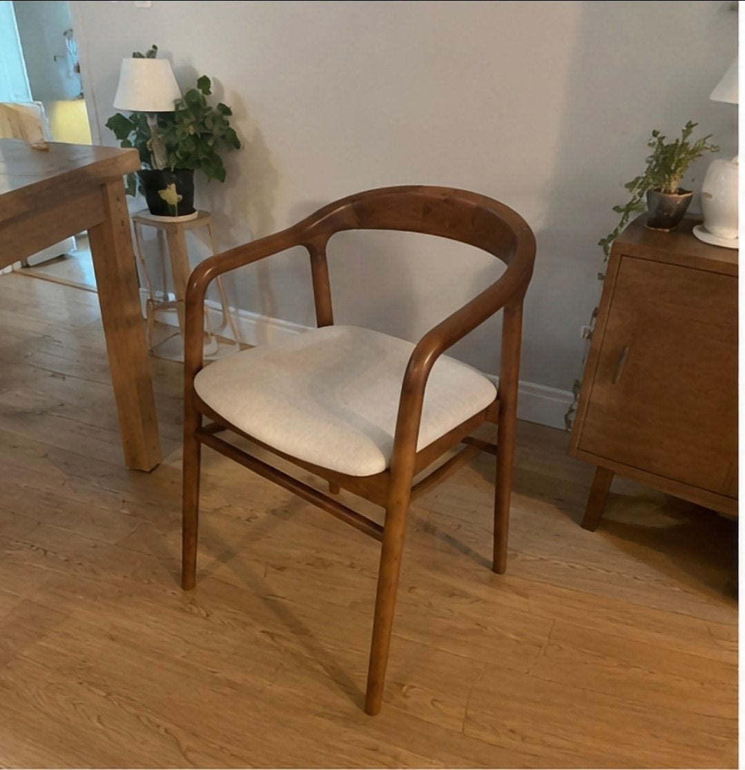 nouvelles chaises de couleur noyer modernes et élégantes, Maison & Meubles, Chaises, Neuf, Enlèvement ou Envoi, Scandinavisch