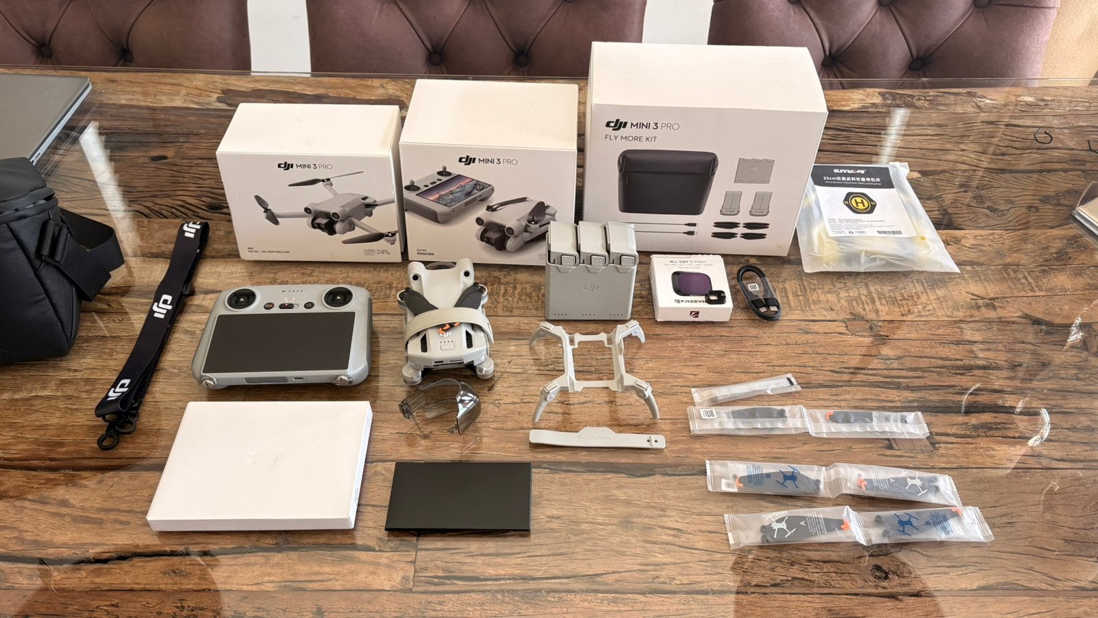 DJI MINI 3 PRO - fly more combo Nieuw, Audio, Tv en Foto, Drones, Ophalen, 30 tot 45 minuten, Return to Home, Nieuw