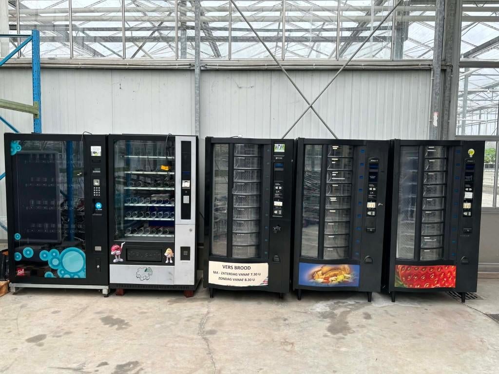 Automaten, Verzamelen, Euro, Ophalen, Gebruikt, Met sleutels