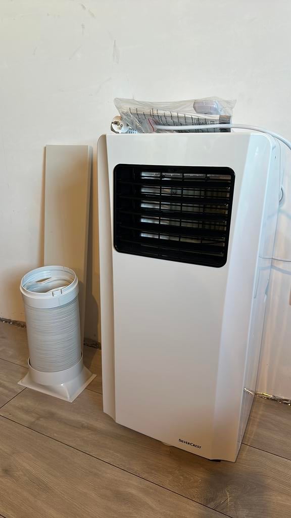 Mobiele airco Silvercrest 9000 btu, Elektronische apparatuur, Airco's, Ophalen, Minder dan 60 m³, 3 snelheden of meer, Zo goed als nieuw