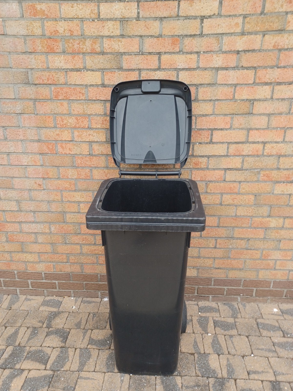 Grote vuilniscontainer Opwielen deksel erop 120liter pr25eur, Ophalen