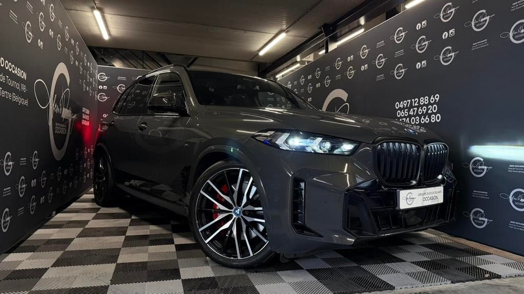 BMW X5 xDrive50e, Cuir, Entreprise, Entretenue par le concessionnaire, Noir