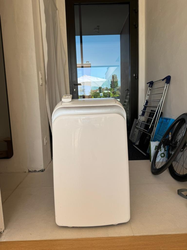 Rowenta mobile airco, Ophalen, Ventileren, Zo goed als nieuw, Afstandsbediening