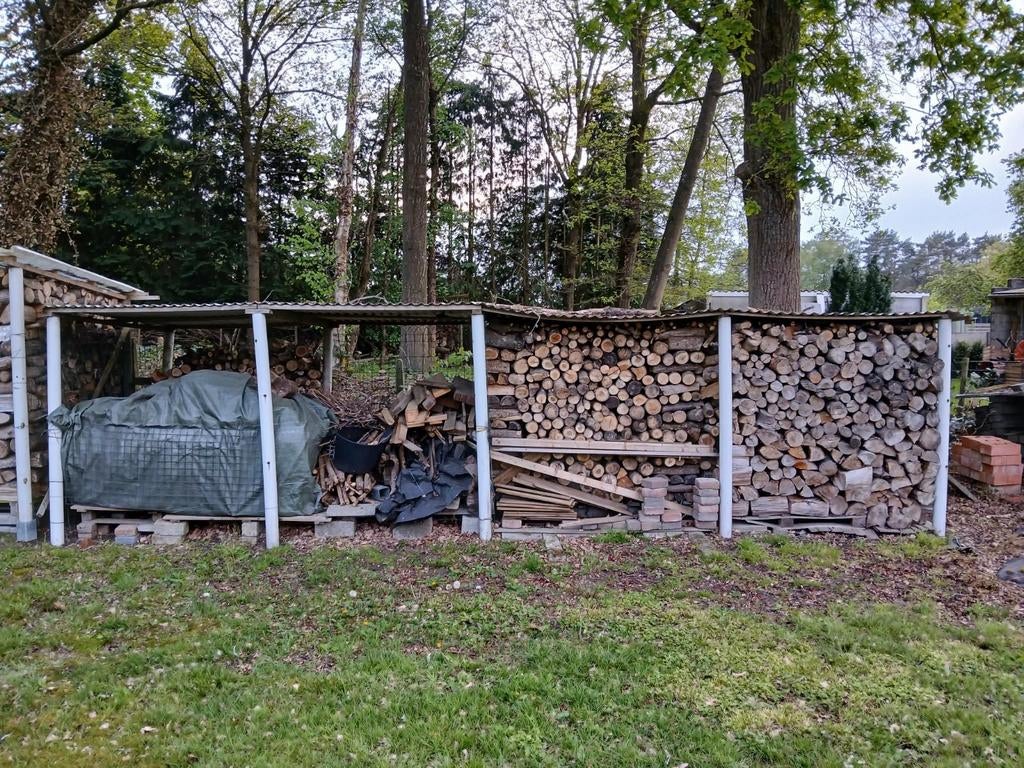 Hout te koop gekliefd en gedroogd, Tuin en Terras, Ophalen