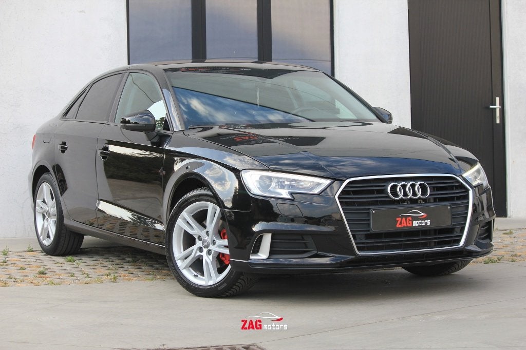 Audi A3 Limousine 1.0 TFSI Sport |79.000km|S tronic|LED|Navi, Auto's, Stof, 109 g/km, Zwart, 5 deurs
