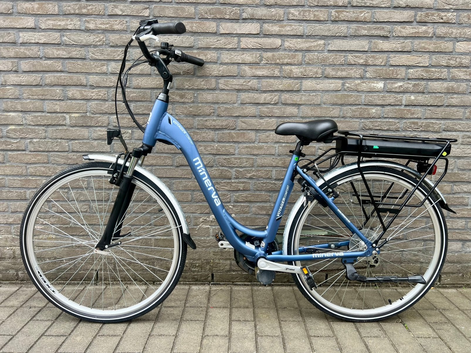 Elektrische fiets Middenmotor Minerva Maar 781 kilometers ✅, Ophalen, Zo goed als nieuw