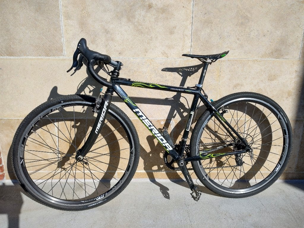 Merida Gravel - Cyclo Cross Team, Fietsen en Brommers, 28 inch, Gebruikt, Velgrem, Minder dan 49 cm