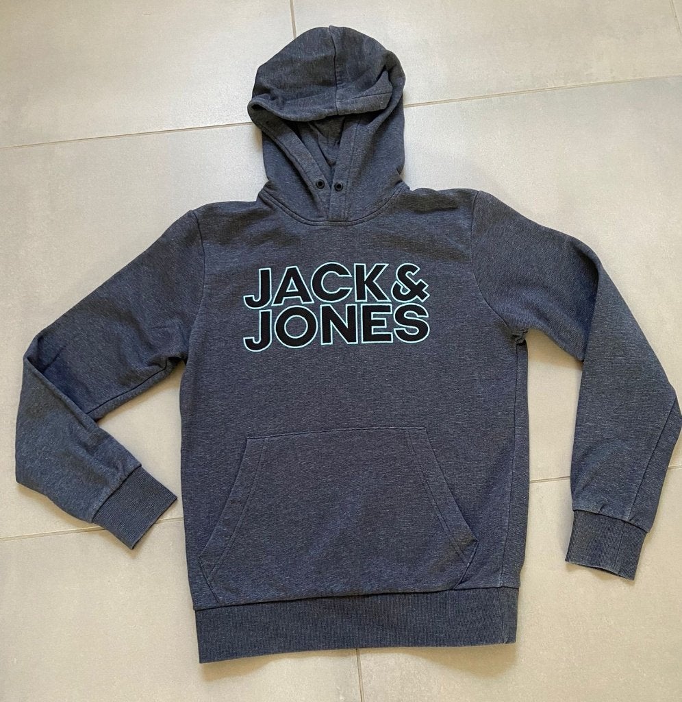 Hoodie Jack& Jones,maat S, Blauw, Ophalen of Verzenden, Zo goed als nieuw, Jack & jones