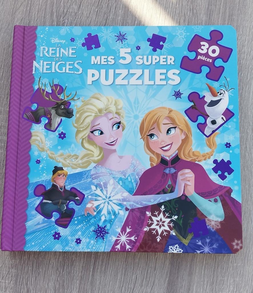 Divers puzzles Reine des neiges, Enlèvement