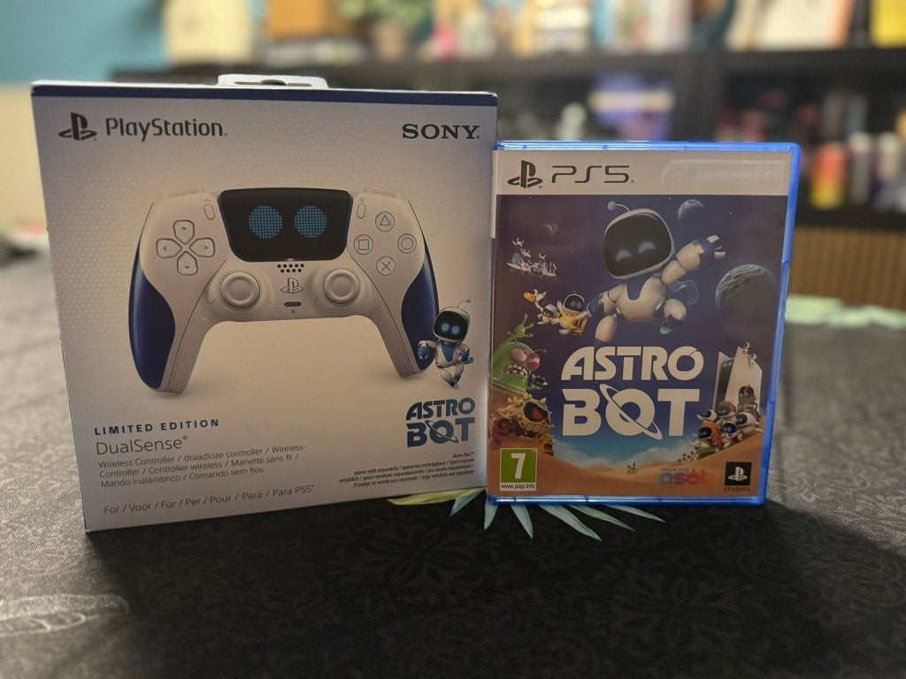 Lot Manette PS5 DualSense + Jeu Astro Bot, Enlèvement ou Envoi, Neuf, Contrôleur, PlayStation 5