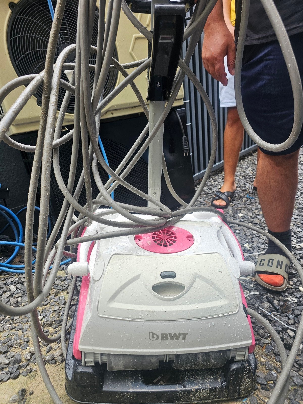 Zwembadrobot werkt niet, Tuin en Terras, Ophalen