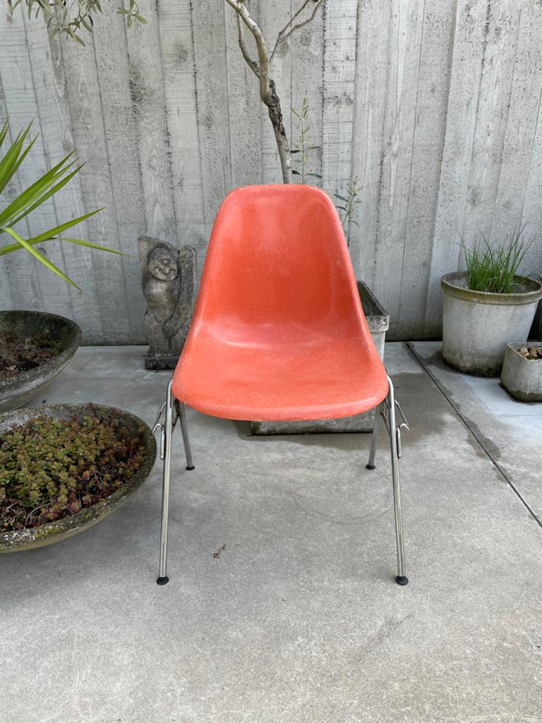 Fauteuil d'appoint Eames vintage - Salmon, Enlèvement, Comme neuf