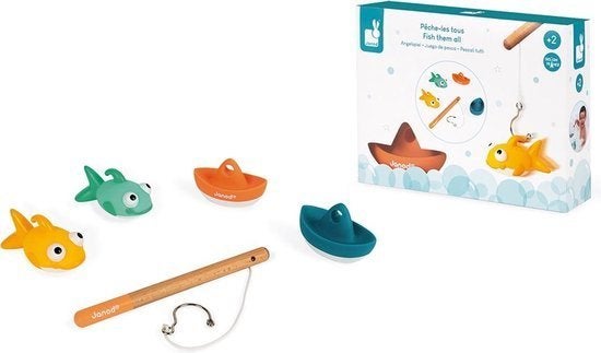 Janod visspel - hengelspel (nieuw), Enlèvement, Neuf, Set de jouets, Autres marques